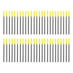 Unique Bargains Convenient Silicone Eyelash Brush 50 Pcs - 1 of 4