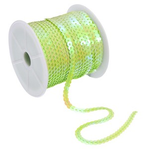 Unique Bargains DIY Crafts Clothing Sparkling Sewing Flat Sequin Strip Ribbon - 1 of 4
