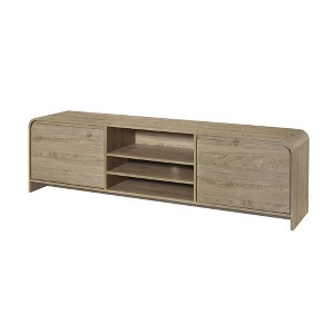 New Classic Furniture, Mara Wood Natural TV Stand - 1 of 2
