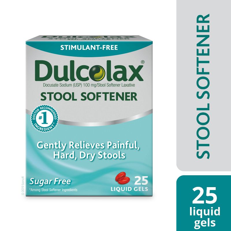 Dulcolax Stool Softener - 25ct, 1 of 9