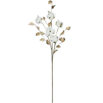 Real Touch™ White Delphinium Artificial Floral Stems, Set of 6 - 40