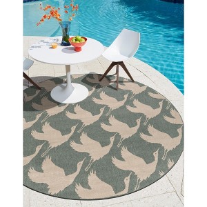 Unique Loom Outdoor Coastal Collection Area Rug - Seabreeze (' " x ' "  ) - 1 of 4