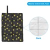Unique Bargains Ultralight Waterproof Oxford Cloth Foam Foam Sleeping Pad 15.7" x 11.6" x 0.4" Yellow Black 2 Pcs - 4 of 4