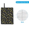 Unique Bargains Ultralight Waterproof Oxford Cloth Foam Foam Sleeping Pad 15.7" x 11.6" x 0.4" Yellow Black 2 Pcs - image 4 of 4