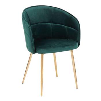 Lindsey Contemporary Chair Green - LumiSource