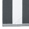Lands' End Rugby Stripe Reversible Beach Towel - 3 of 4