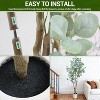 Artificial Eucalyptus Tree | Artificial plant made of PE material | Realistic Fake Tree for Indoor & Outdoor | Waterproof decoration for living room - 3 of 4