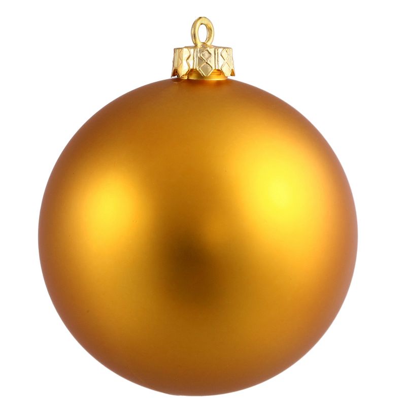 Vickerman Antique Gold Ball Ornament, 1 of 7