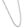 Pompeii3 Men's Polished Steel Clasp 7.5mm Tight Cubic Link  24" Chain - 2 of 3