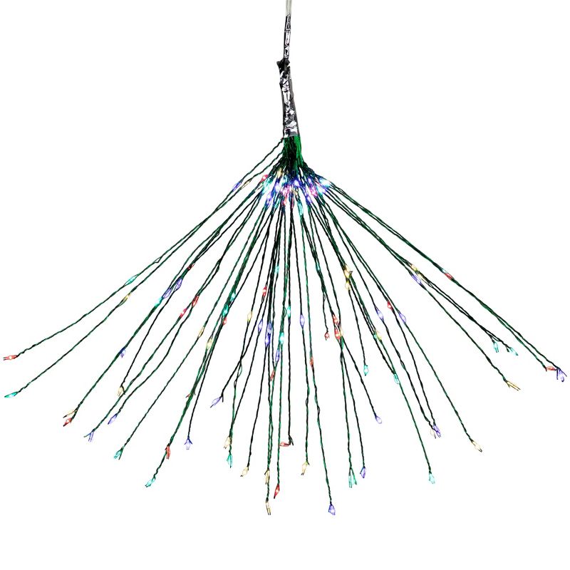 Northlight 20" LED Lighted Firework Branch Christmas Decoration, Multi-Color Lights, 4 of 8