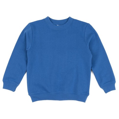 Leveret Kids Long Sleeve Sweatshirt Royal Blue 8 Year : Target