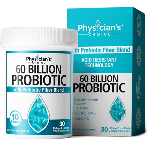 Physician's Choice 60 Billion Probiotic with Prebiotic Capsules - image 1 of 4