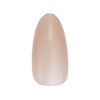 Unique Bargains Women's Short Almond Fake Nails Flesh 1 Pc - 3 of 4
