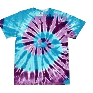 Tie Dye T-Shirts, 100% Cotton Cute Trendy Tie Dye Shirts for Men, Women, Teens, Youth, Girls & Boys, Barbados, M - 1 of 2