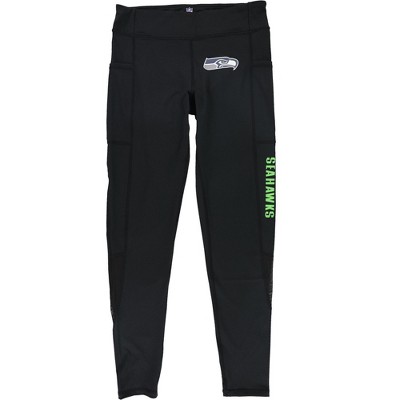 MSX Womens Seattle Seahawks Stretch Compression Athletic Pants