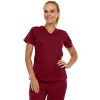 Medichic Women Scrubs Set V-Neck with Straight Leg Pants Medical Scrub Set - 3 of 4