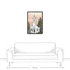 Creative Products Painterly Church I 21.73 x 31.73 Black Framed Canvas - 3 of 4