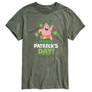 Men's - SpongeBob Squarepants - Happy St. Patricks Day Short Sleeve Graphic T-Shirt - 1 of 4