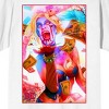 Harley Quinn Deceased Harley Waterprint Crew Neck Short Sleeve Men's White T-shirt - 2 of 3