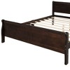 NicBex Twin Size Wooden Platform Bed, Modern Sleigh Bed Frame with Headboard and Slat Support for Bedroom, Easy Assembly - 3 of 4