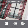 50"x60" Montlake Plaid Reversible Throw Blanket Red - Eddie Bauer: Cozy Cotton Flannel, Ideal for Travel - 3 of 4