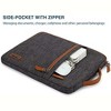 Acoinel 17.3 Inch Laptop Sleeve Case Water with Handle for Men Women, Gray - 3 of 4