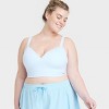 Women's Seamless Medium Support Longline Sports Bra - All In Motion™ - 3 of 4
