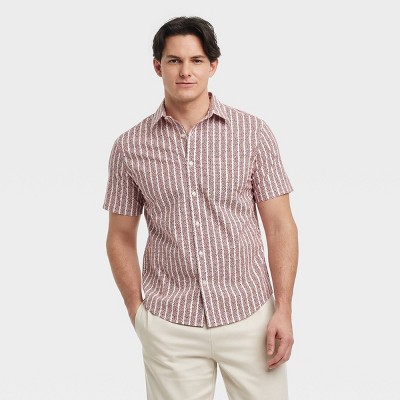 Men's Short Sleeve Poplin Shirt - Goodfellow & Co™