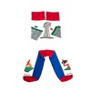 Football Bowl Numbers Pool Socks from the Sock Panda (Men's Sizes Adult Large) - 3 of 4