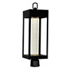 CWI Lighting Rochester LED Integrated Black Outdoor Lantern Head - 3 of 4