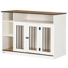 PawHut Dog Crate Furniture with Storage Space, Dog Kennel with Lockable Door, Pet Cage for Large Medium Dogs, 47" x 23.5" x 35" - 4 of 4