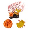 Unique Bargains Coral Reef Decor Mini Faux Coral Decor for Aquarium Decorations 4.92"x5.12" 1 Pcs - 3 of 4