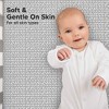 KeaBabies 2pk Soothe Fitted Crib Sheets Neutral, Organic Baby Crib Sheets, Fits Standard Nursery Baby Mattress - 4 of 4