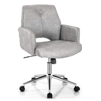 Carnegie Desk Chair Gray - Boss