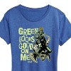 Women's - Marvel - Spider-man St. Patrick's Day Green Looks Good On Me Short Sleeve Graphic T-Shirt - 2 of 4