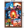 Trends International PD Moreno - Fine Art - Yoga Collage Framed Wall Poster Prints - 3 of 4