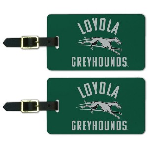 Loyola University Maryland Greyhounds Logo Luggage ID Tags Suitcase CarryOn Cards  Set of 2 - 1 of 4