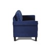 New Classic Furniture, Alani Loveseat-Deep Blue - 3 of 4