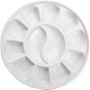 MEEDEN 12-Well Round Porcelain Watercolor Paint Palette for Watercolor Gouache Acrylic Oil Painting, 7-Inch - 4 of 4