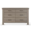 Child Craft 6-Drawer Denman Double Dresser for Nursery or Bedroom, Anti-Tip Kit Included to Prevent Tipping, Non-Toxic, Baby Safe Finish - 4 of 4