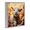 Stupell Industries Lamb in Flower Meadow, 17" x 17" - 3 of 4
