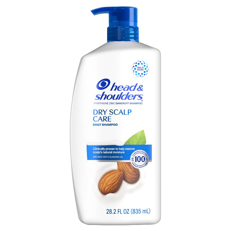 Head & Shoulders Dry Scalp Care Dandruff Shampoo with Almond Oil, 3 of 19