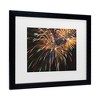 Trademark Fine Art - Kurt Shaffer Abstract Fireworks 2020 2 Matted Framed Art - 3 of 4