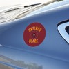 Ursinus College Bears Logo Automotive Car Refrigerator Locker Vinyl Circle Magnet - 3 of 4
