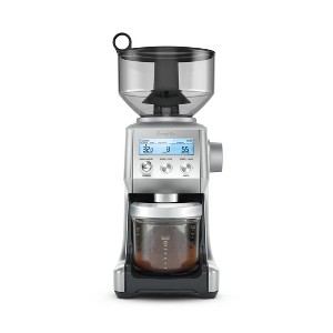 Breville Smart Grinder Pro Coffee Bean Grinder Brushed Stainless Steel BCG820BSS: 60 Settings Burr Espresso Grinder - 1 of 2