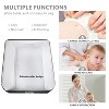 Kinder King Foldable Baby Changing Table w/Wheels, Adjustable Height Diaper Change Table, Mobile Newborn Nursery Organizer, Large Storage Rack - 2 of 4
