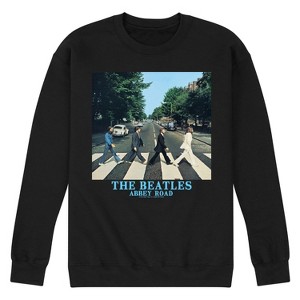 Men's - The Beatles - On The Road Graphic Fleece Sweatshirt - 1 of 4