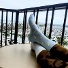 Lightning Bolt Patterned Socks (Men's Sizes Adult Large) from the Sock Panda - image 2 of 4