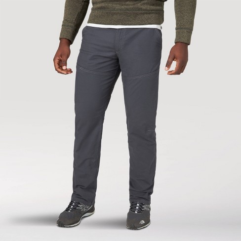 Wrangler Men's Atg Canvas Straight Fit Slim 5-pocket Pants - Navy 34x32 :  Target