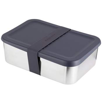  Rectangular Silicone Lunch Box Dividers 3pcs - Bento